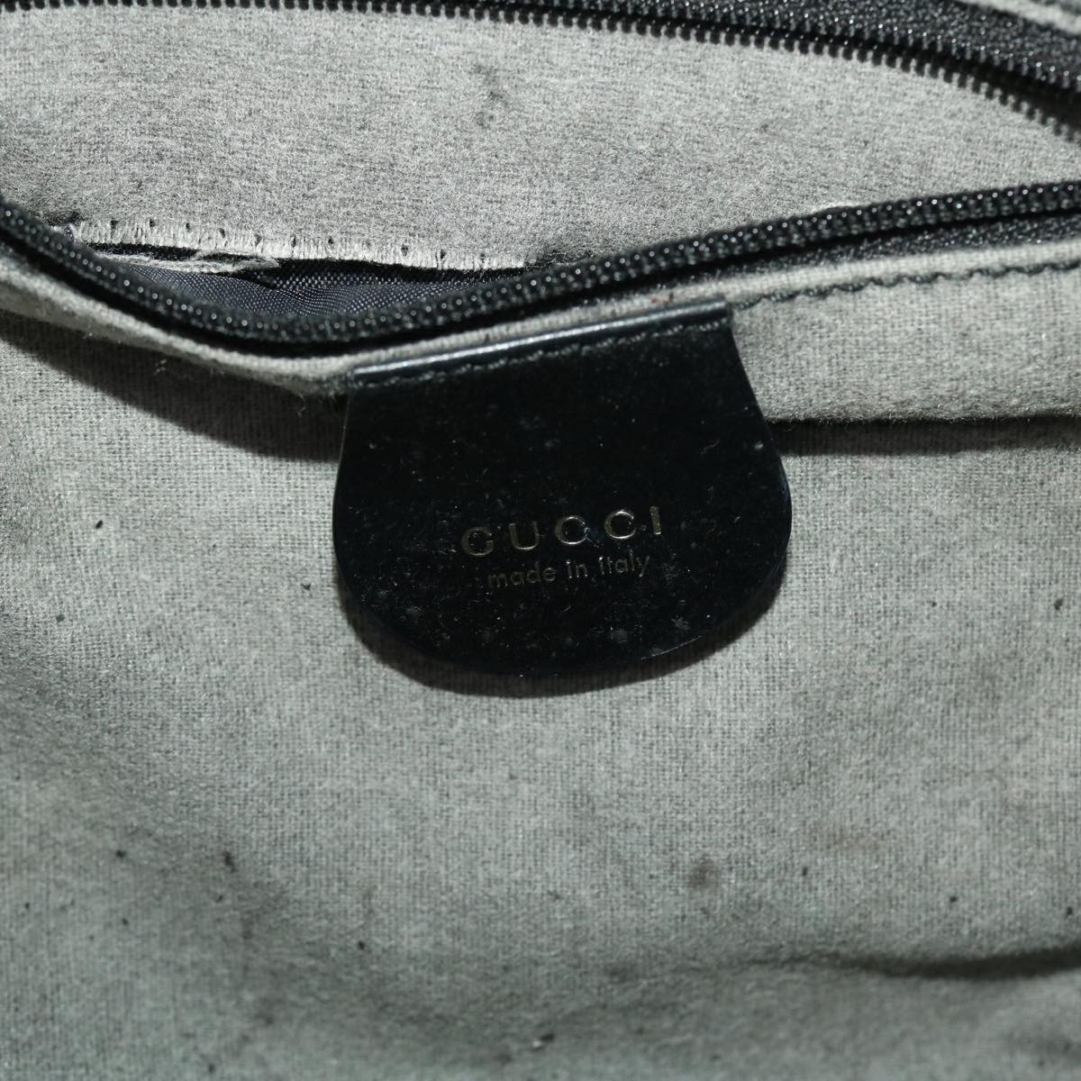 GUCCI Shoulder Bag Patent leather Black 000-3270-0323 ti1149