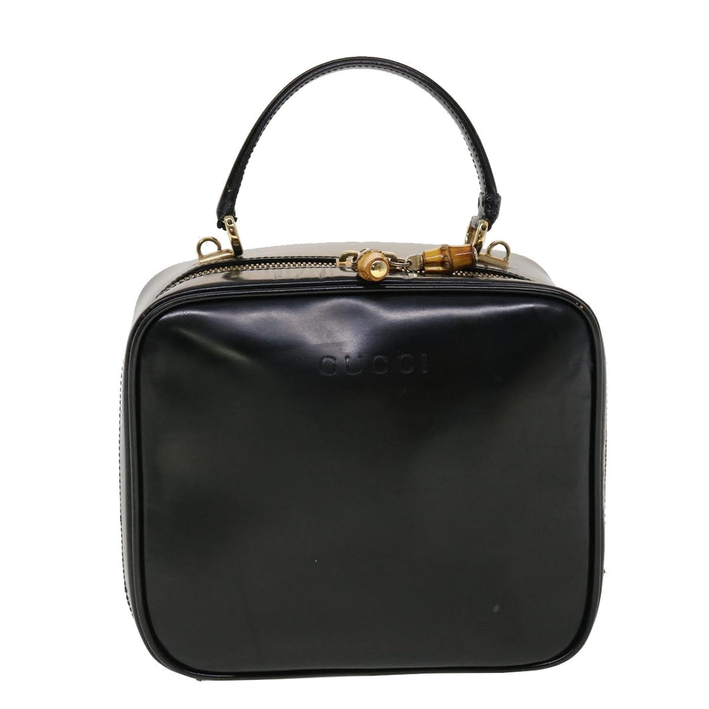 GUCCI Shoulder Bag Patent leather Black 000-3270-0323 ti1149