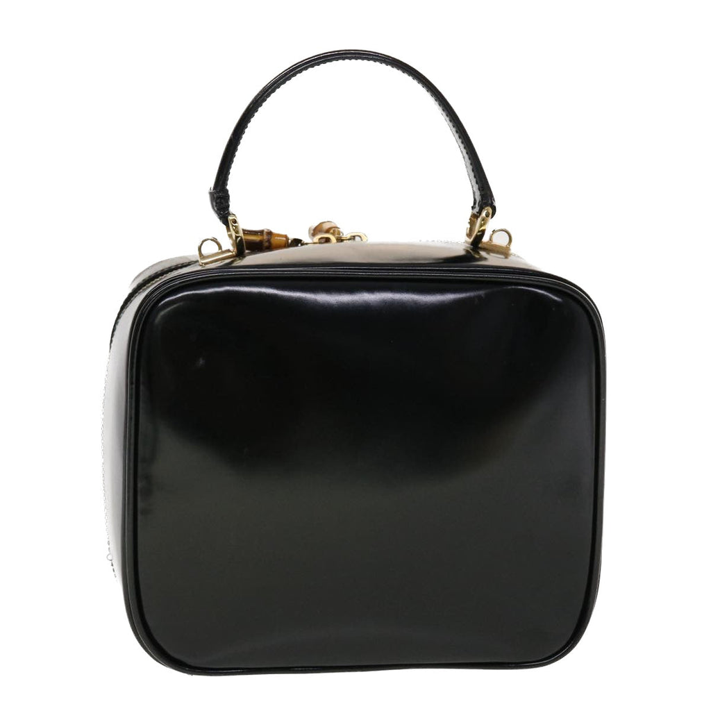 GUCCI Shoulder Bag Patent leather Black 000-3270-0323 ti1149