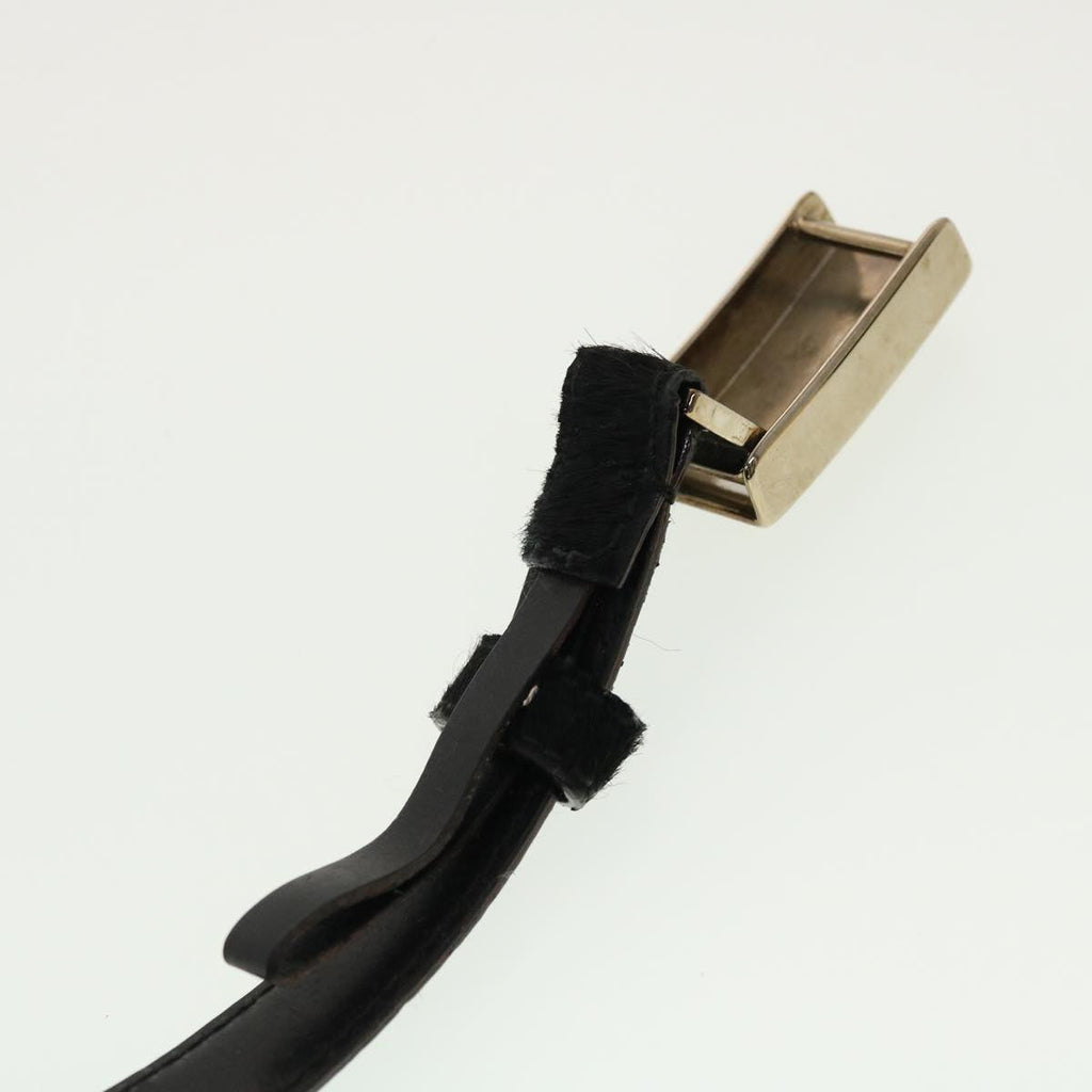 GUCCI GG Canvas Belt Leather 4Set Black Red white ti1159