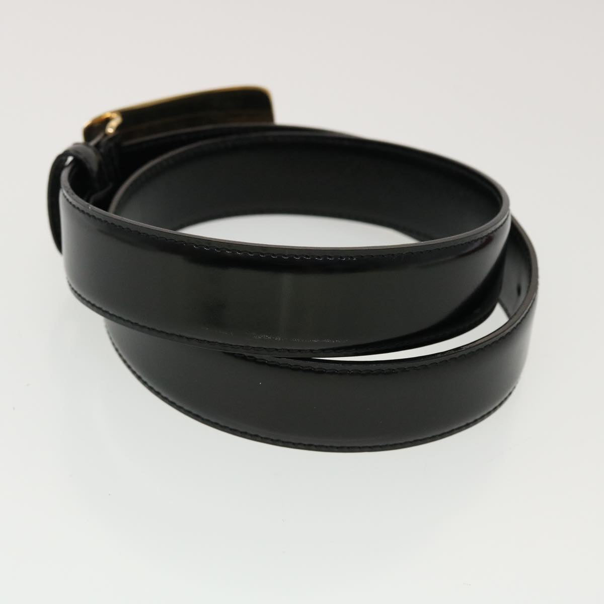 GUCCI GG Canvas Belt Leather 4Set Black Red white ti1159