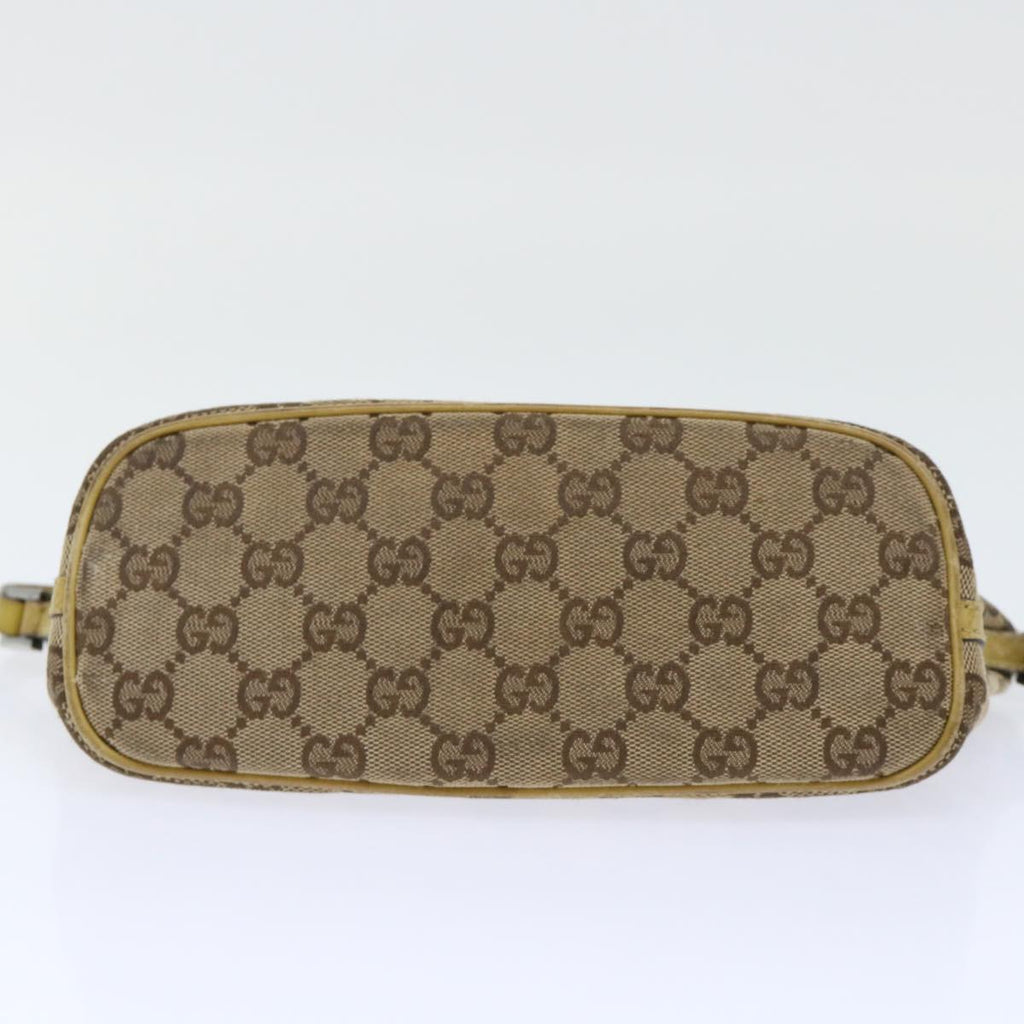 GUCCI GG Canvas Accessory Pouch 2Set Beige Black ti1192