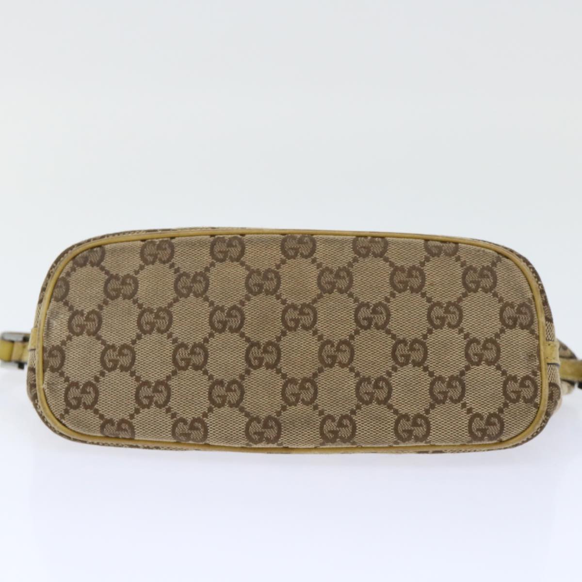 GUCCI GG Canvas Accessory Pouch 2Set Beige Black ti1192
