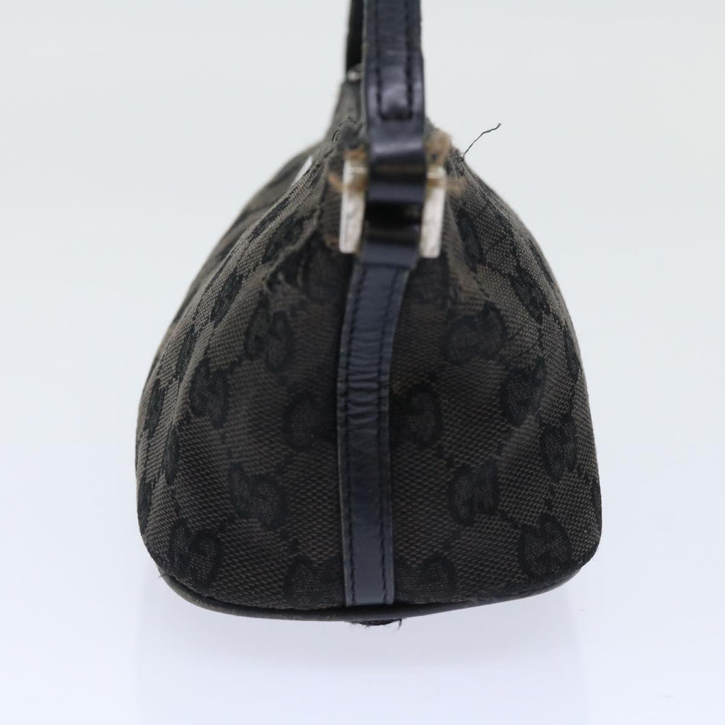 GUCCI GG Canvas Accessory Pouch 2Set Beige Black ti1192