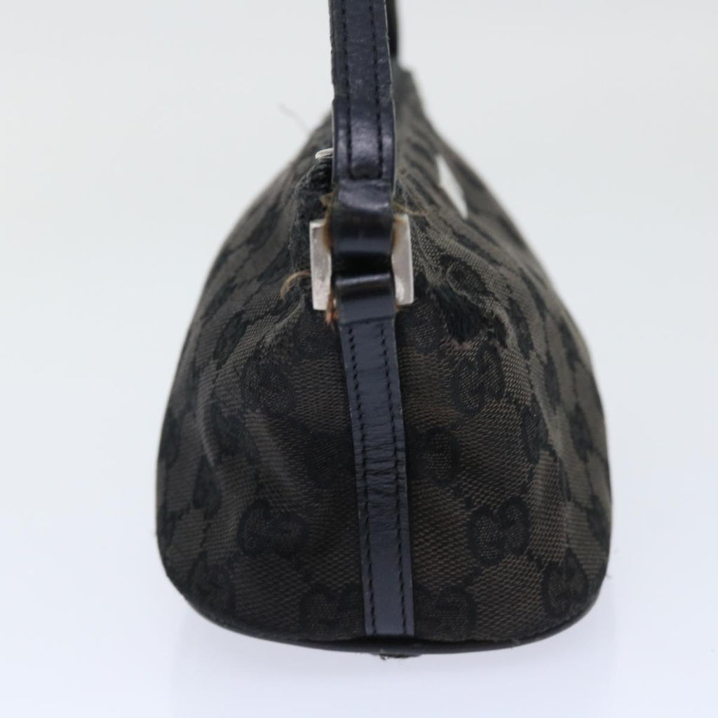GUCCI GG Canvas Accessory Pouch 2Set Beige Black ti1192