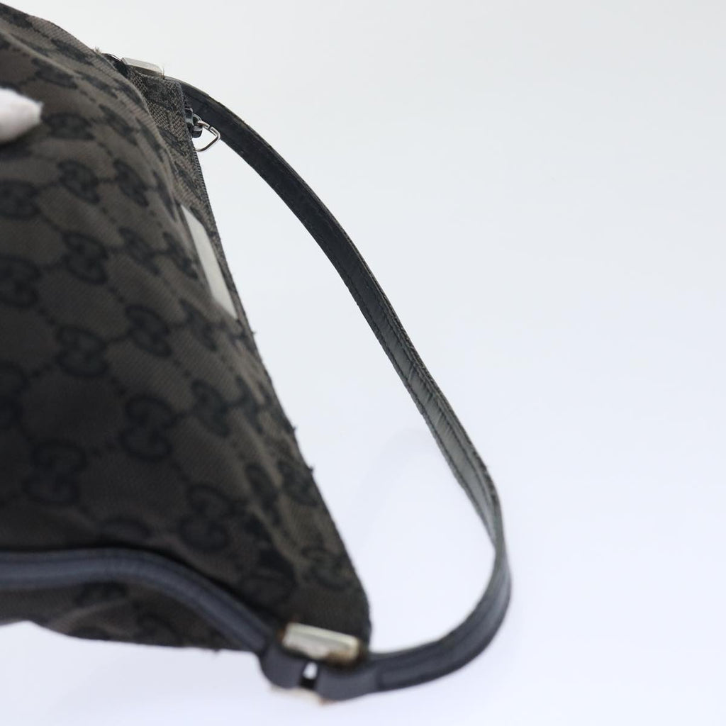 GUCCI GG Canvas Accessory Pouch 2Set Beige Black ti1192