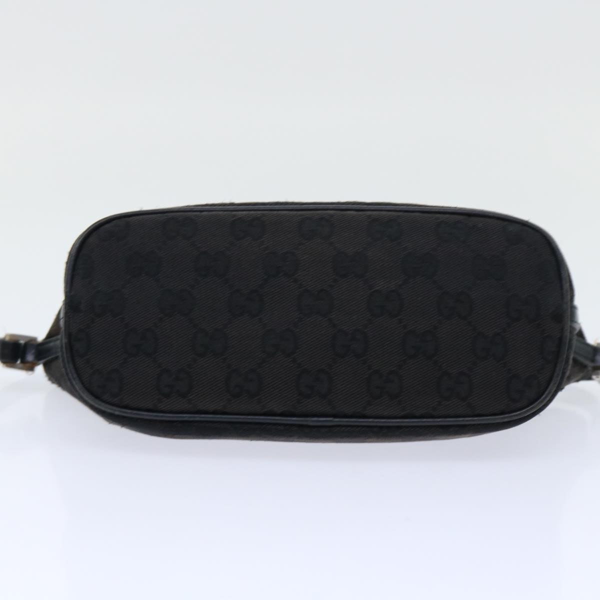 GUCCI GG Canvas Accessory Pouch 2Set Beige Black ti1192