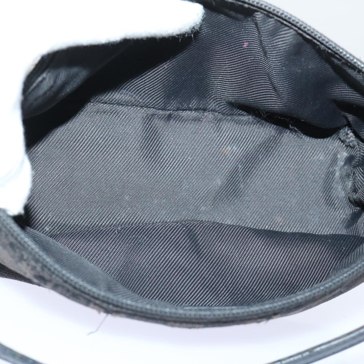GUCCI GG Canvas Accessory Pouch 2Set Beige Black ti1192