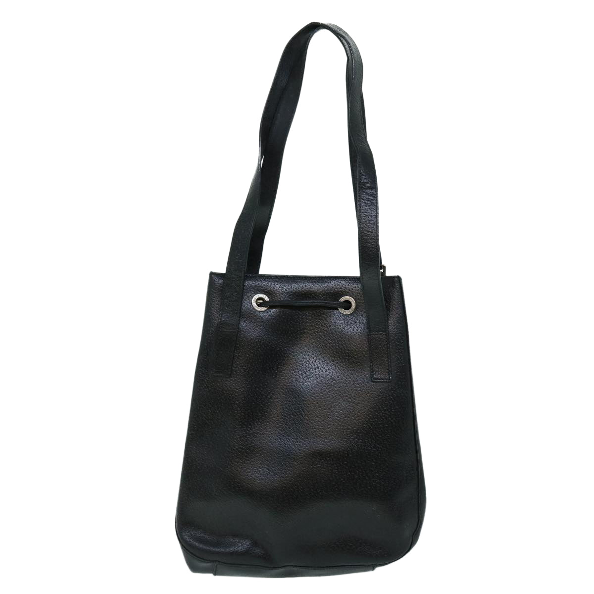GUCCI Shoulder Bag Leather Black ti1242