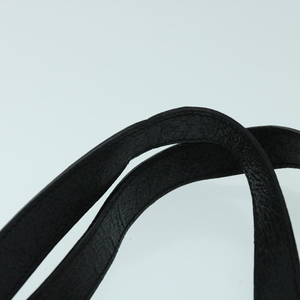 GUCCI Shoulder Bag Leather Black ti1242