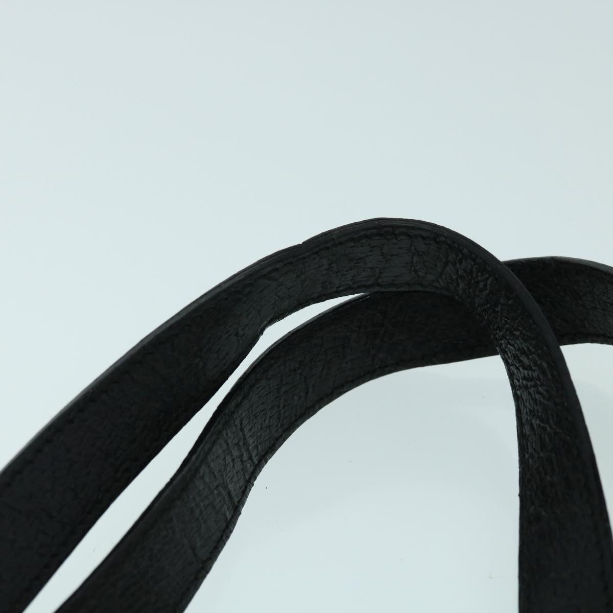 GUCCI Shoulder Bag Leather Black ti1242