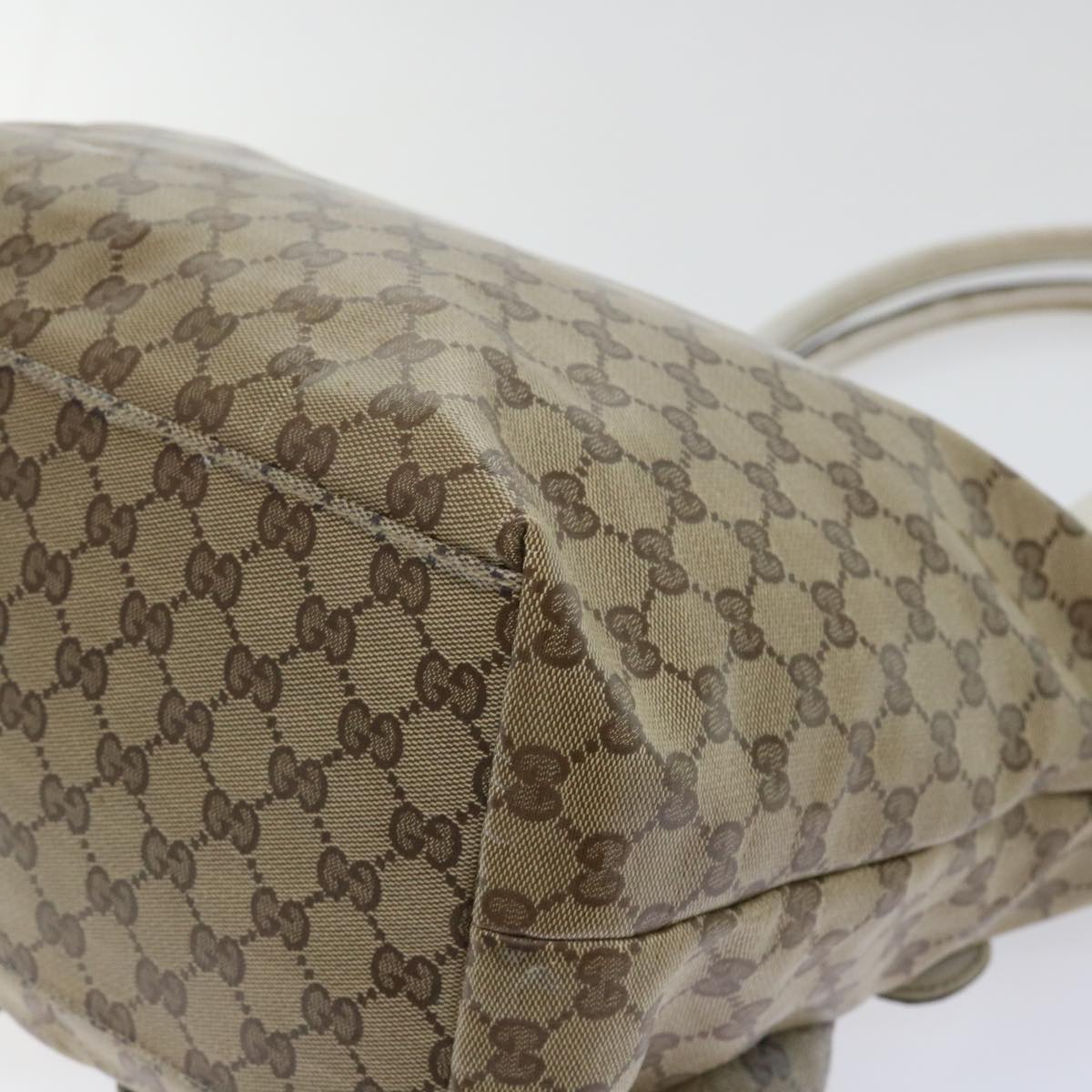 GUCCI GG Crystal Web Sherry Line Shoulder Bag Brown Red Green ti1254