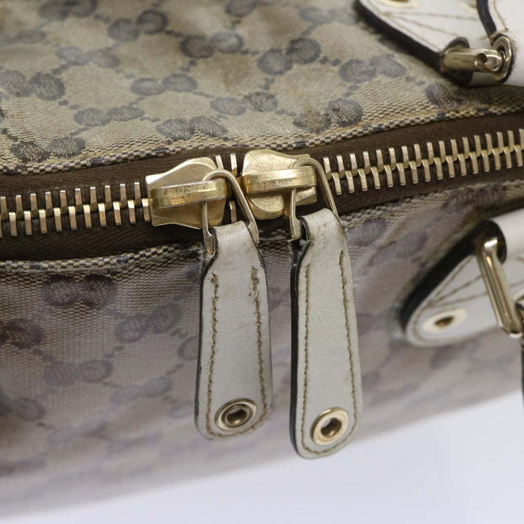 GUCCI GG Crystal Web Sherry Line Shoulder Bag Brown Red Green ti1254