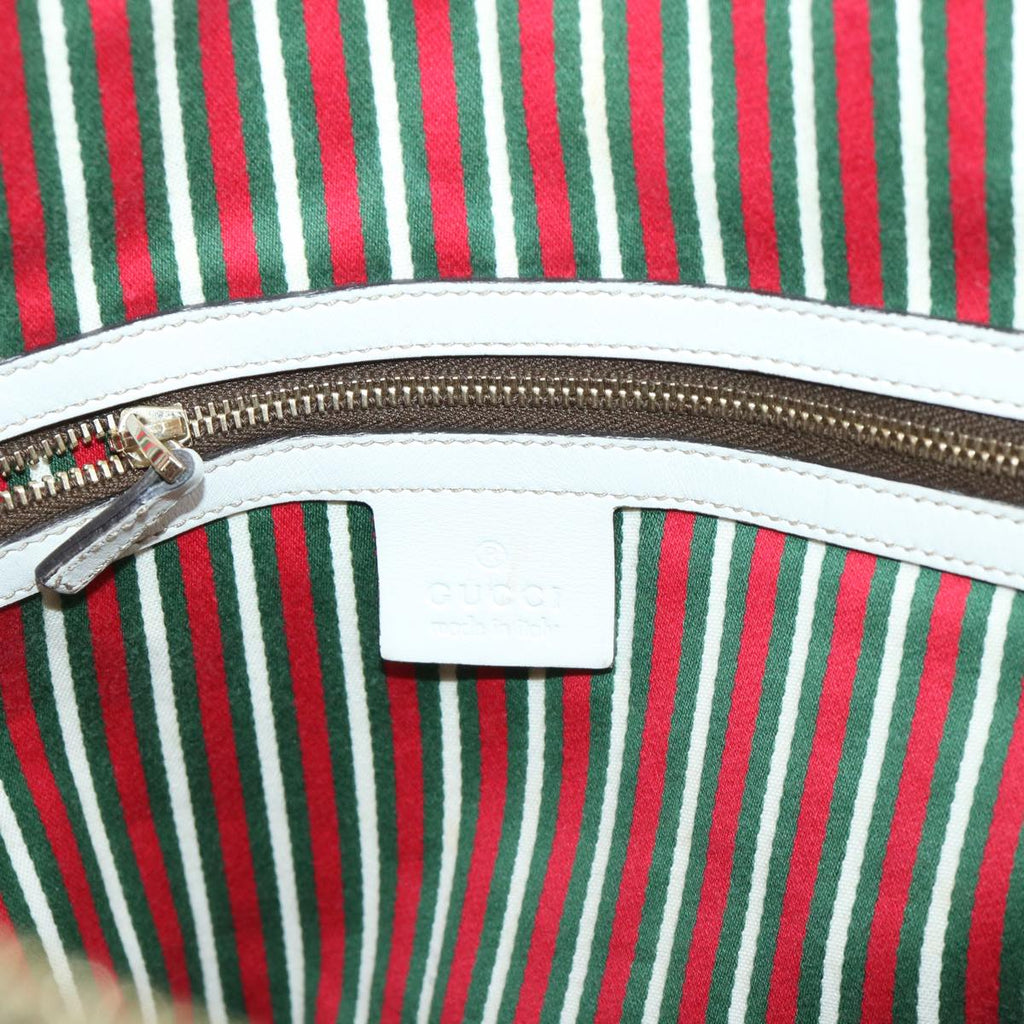 GUCCI GG Crystal Web Sherry Line Shoulder Bag Brown Red Green ti1254
