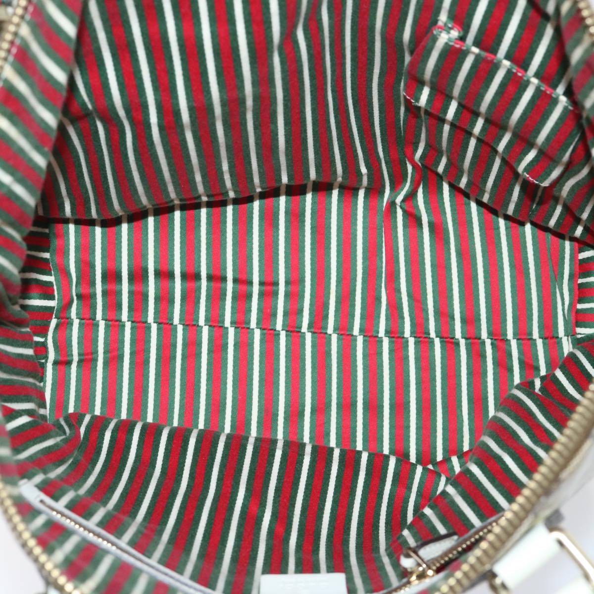 GUCCI GG Crystal Web Sherry Line Shoulder Bag Brown Red Green ti1254