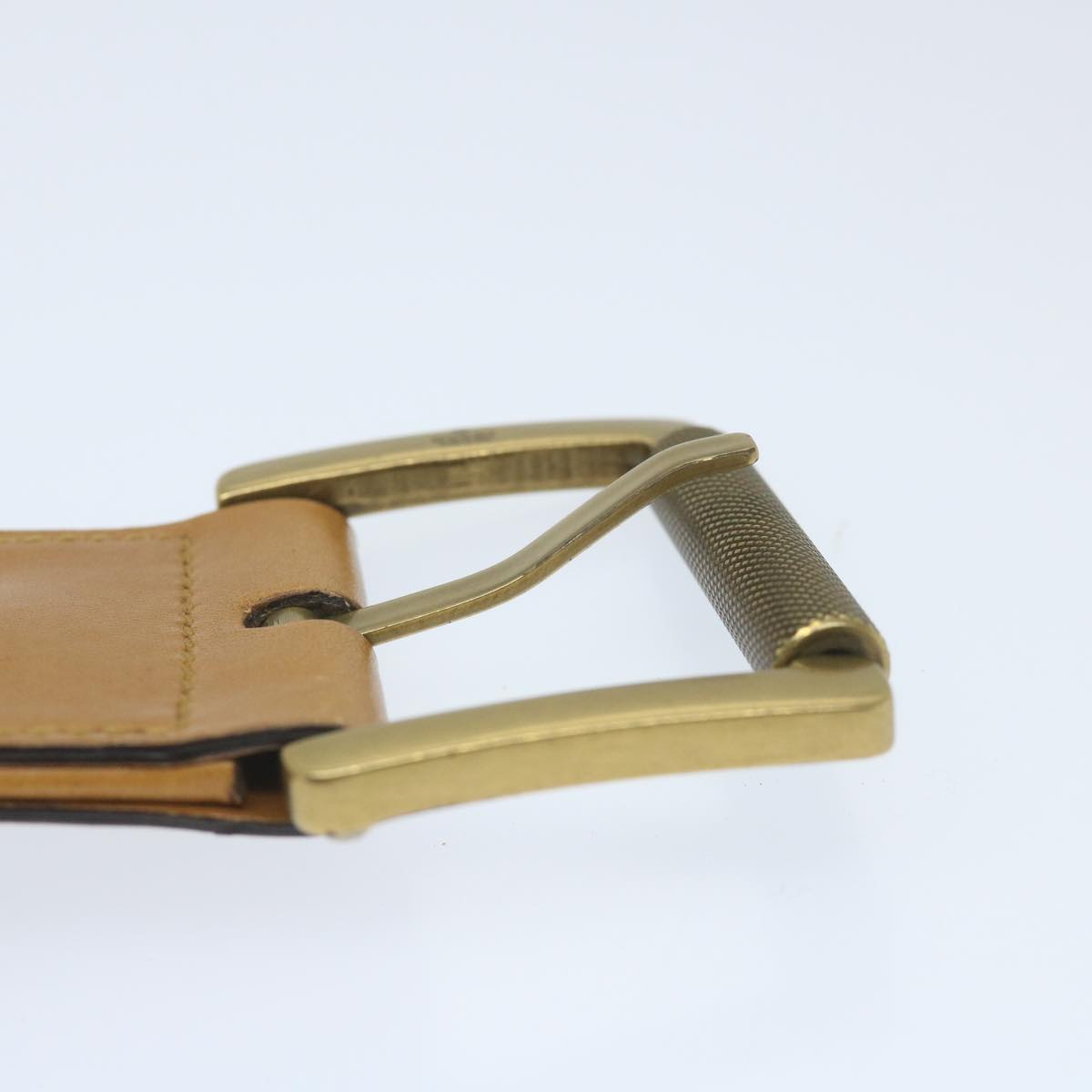 GUCCI Belt Canvas 30.3""-32.3"" Beige Brown 109327 ti1278
