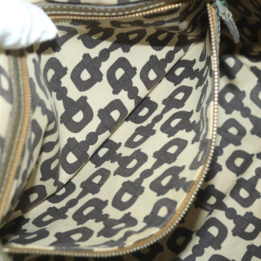 GUCCI GG Canvas Sherry Line Tote Bag Beige Gold 187896 ti1281