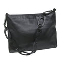 GUCCI Shoulder Bag Leather Black 001 2122 1822 ti1287