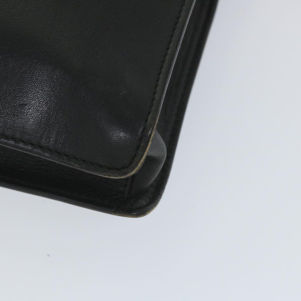 GUCCI Shoulder Bag Leather Black 001 2122 1822 ti1287