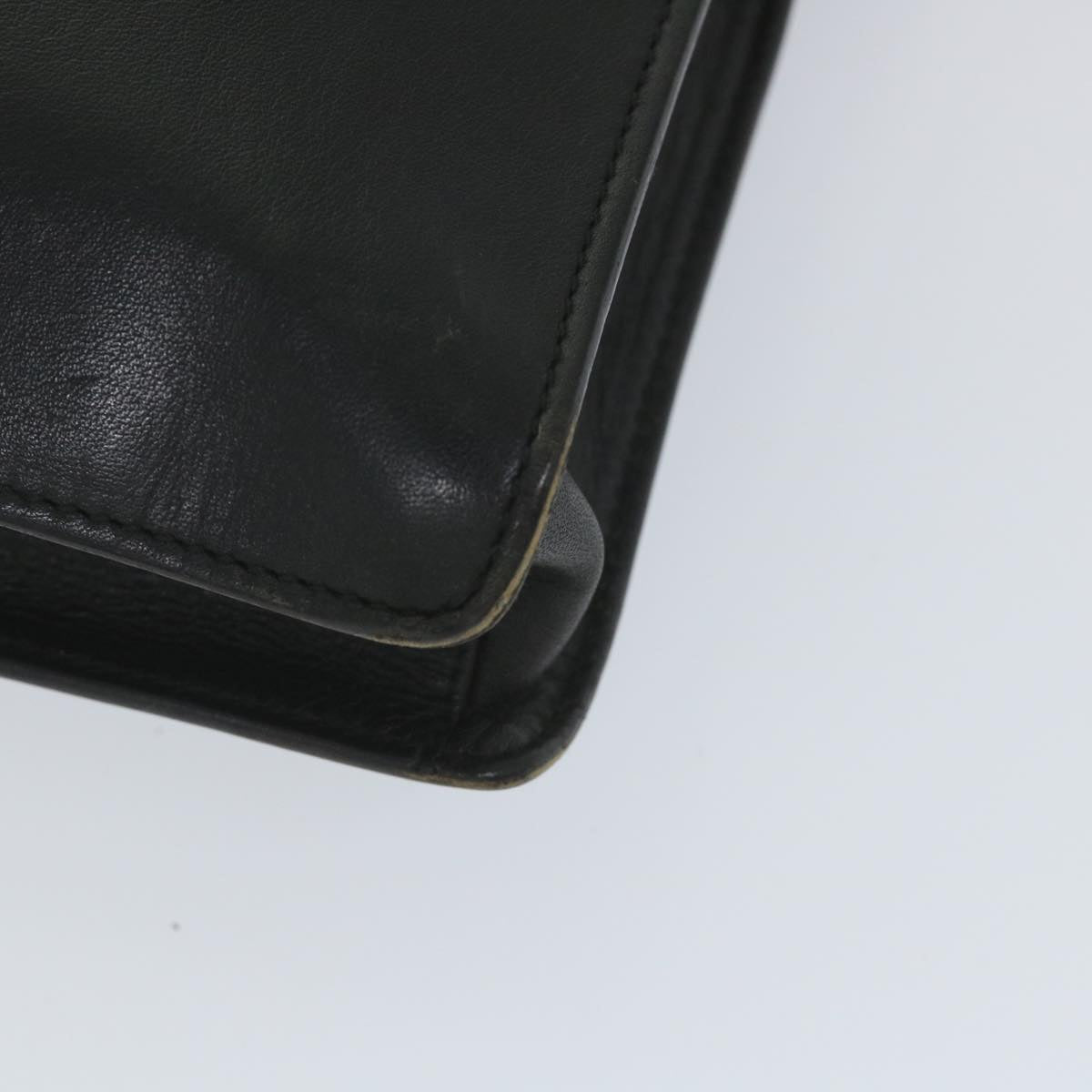 GUCCI Shoulder Bag Leather Black 001 2122 1822 ti1287