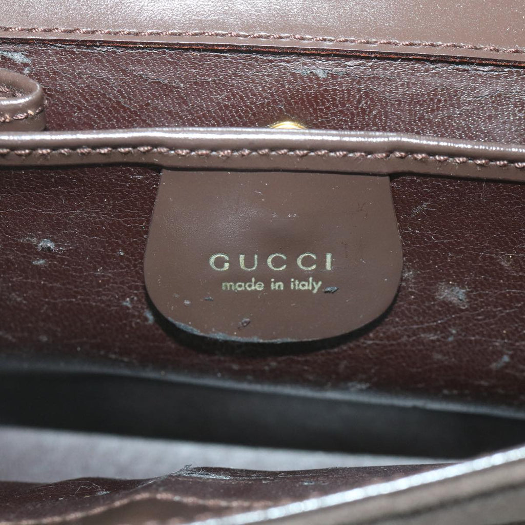 GUCCI Shoulder Bag Suede Brown 001 2058 1928 0 ti1288