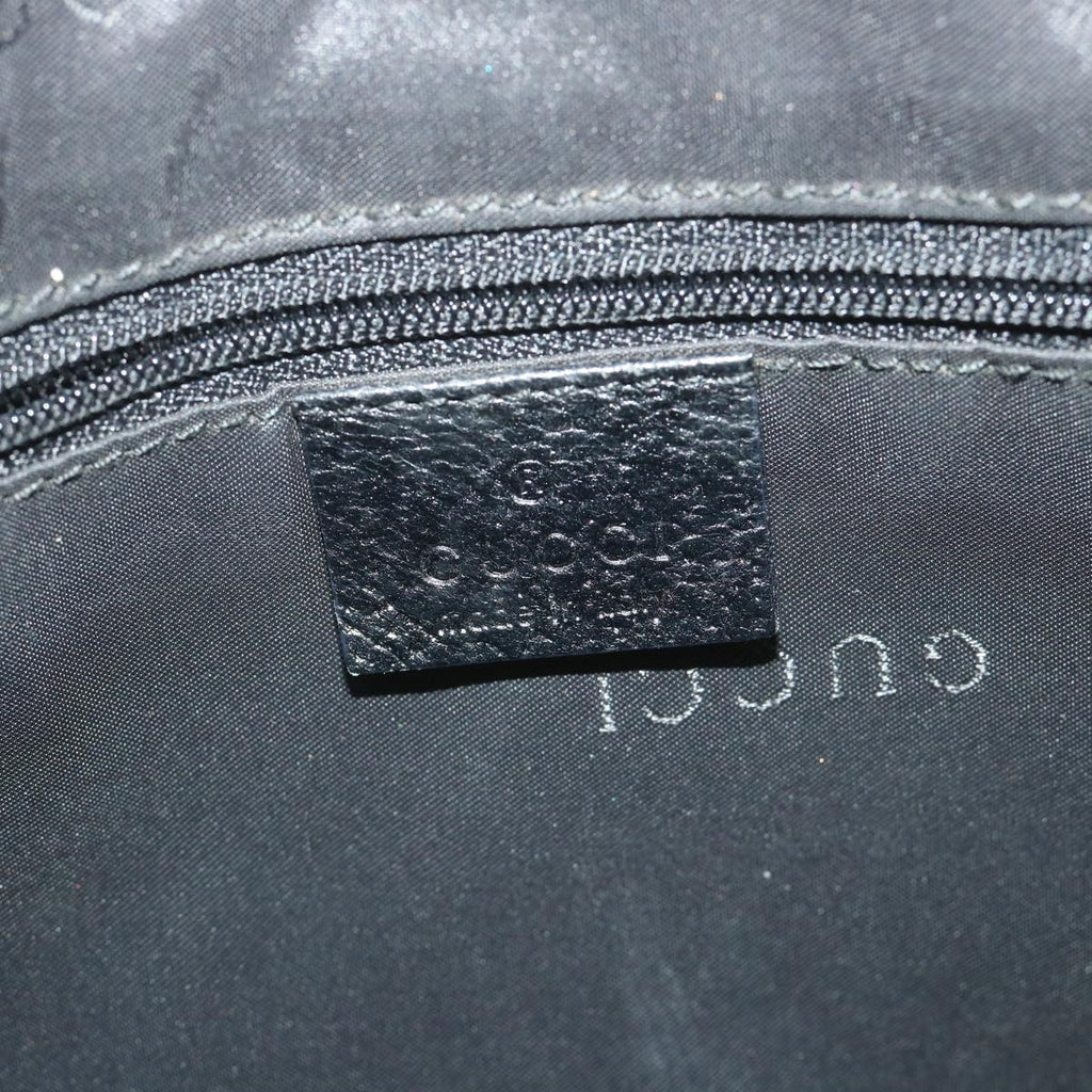 GUCCI Jackie Shoulder Bag Nylon Black 001 3355 002122 ti1292