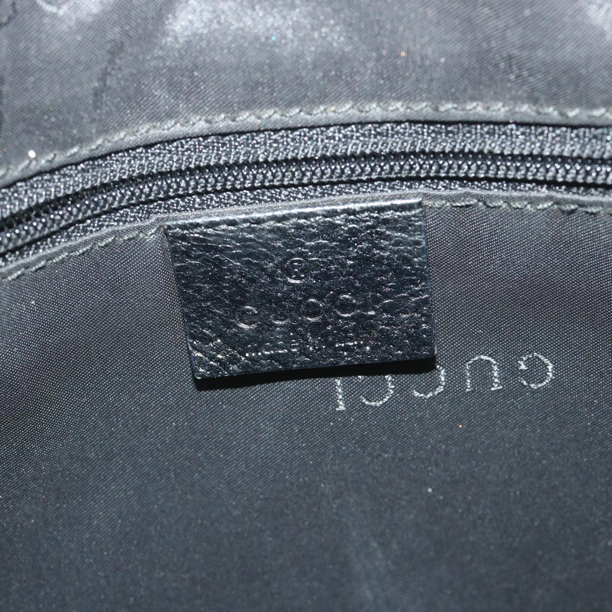 GUCCI Jackie Shoulder Bag Nylon Black 001 3355 002122 ti1292