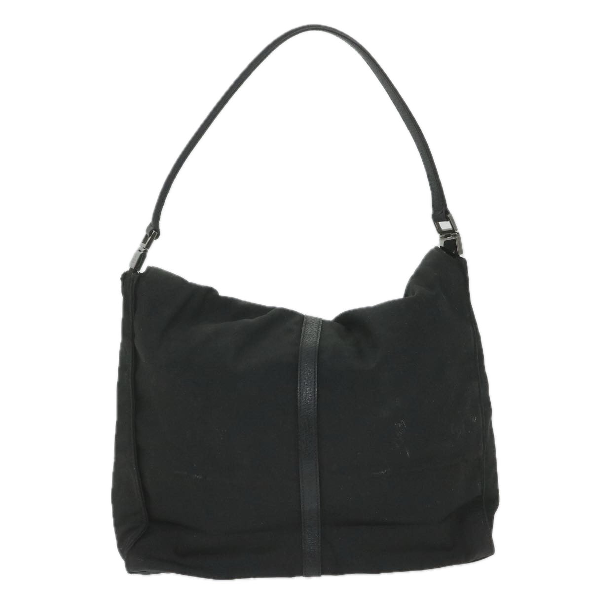 GUCCI Jackie Shoulder Bag Nylon Black 001 3355 002122 ti1292