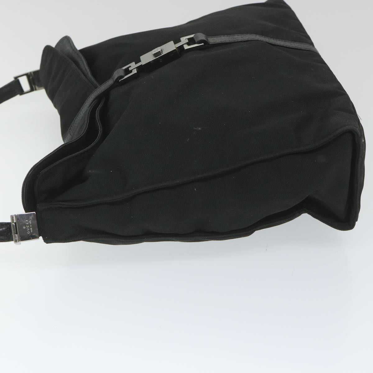 GUCCI Jackie Shoulder Bag Nylon Black 001 3355 002122 ti1292