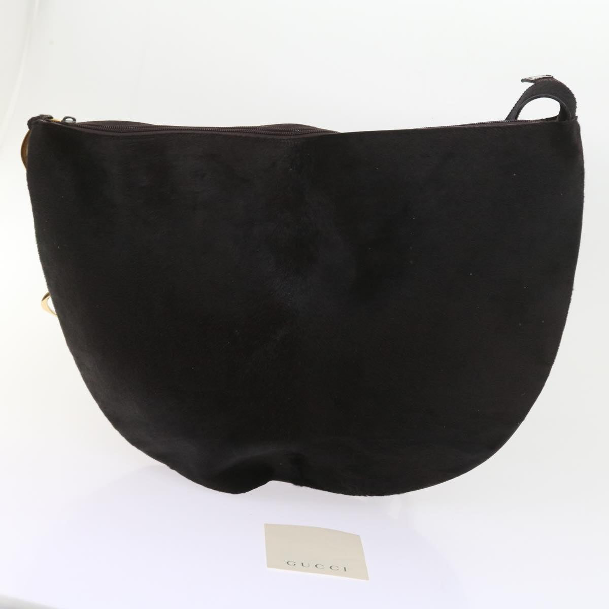 GUCCI Shoulder Bag Harako leather Brown 001 2865 1765 ti1293