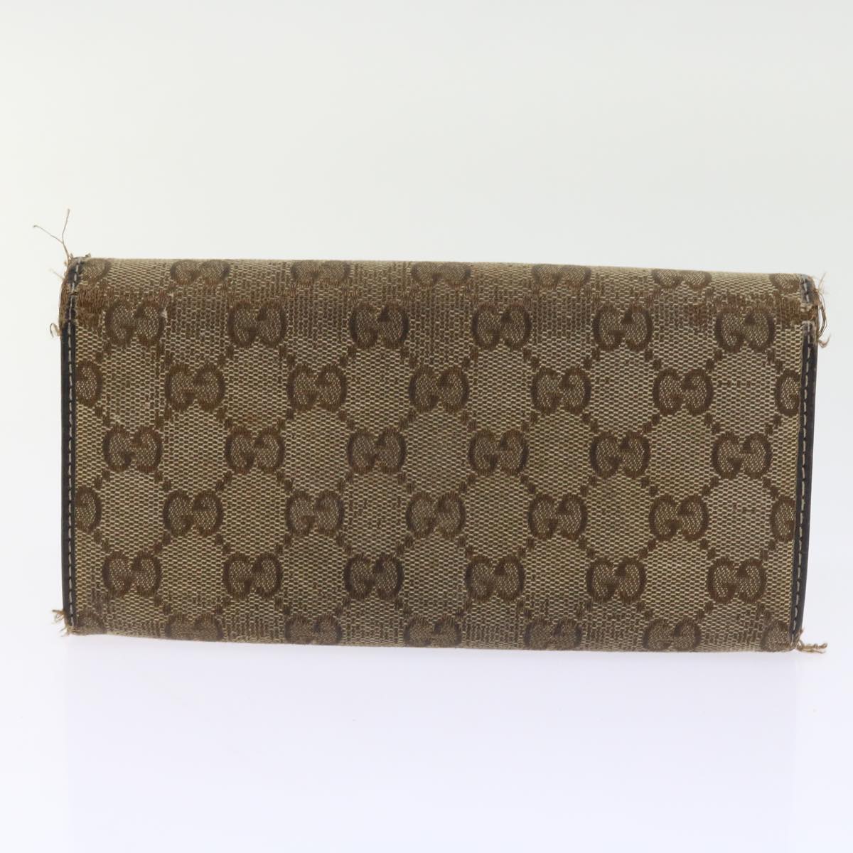 GUCCI GG Canvas Wallet 3Set Beige Pink ti1312