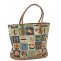 GUCCI Tote Bag Canvas Multicolor ti1331
