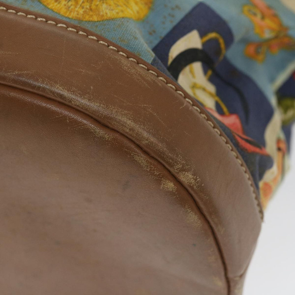GUCCI Tote Bag Canvas Multicolor ti1331