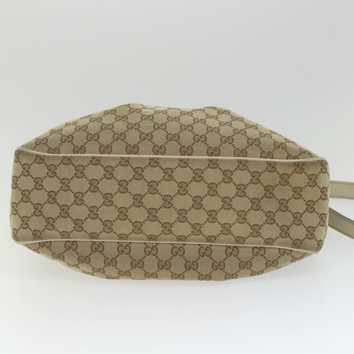 GUCCI GG Canvas Shoulder Bag Beige 296834 ti1339