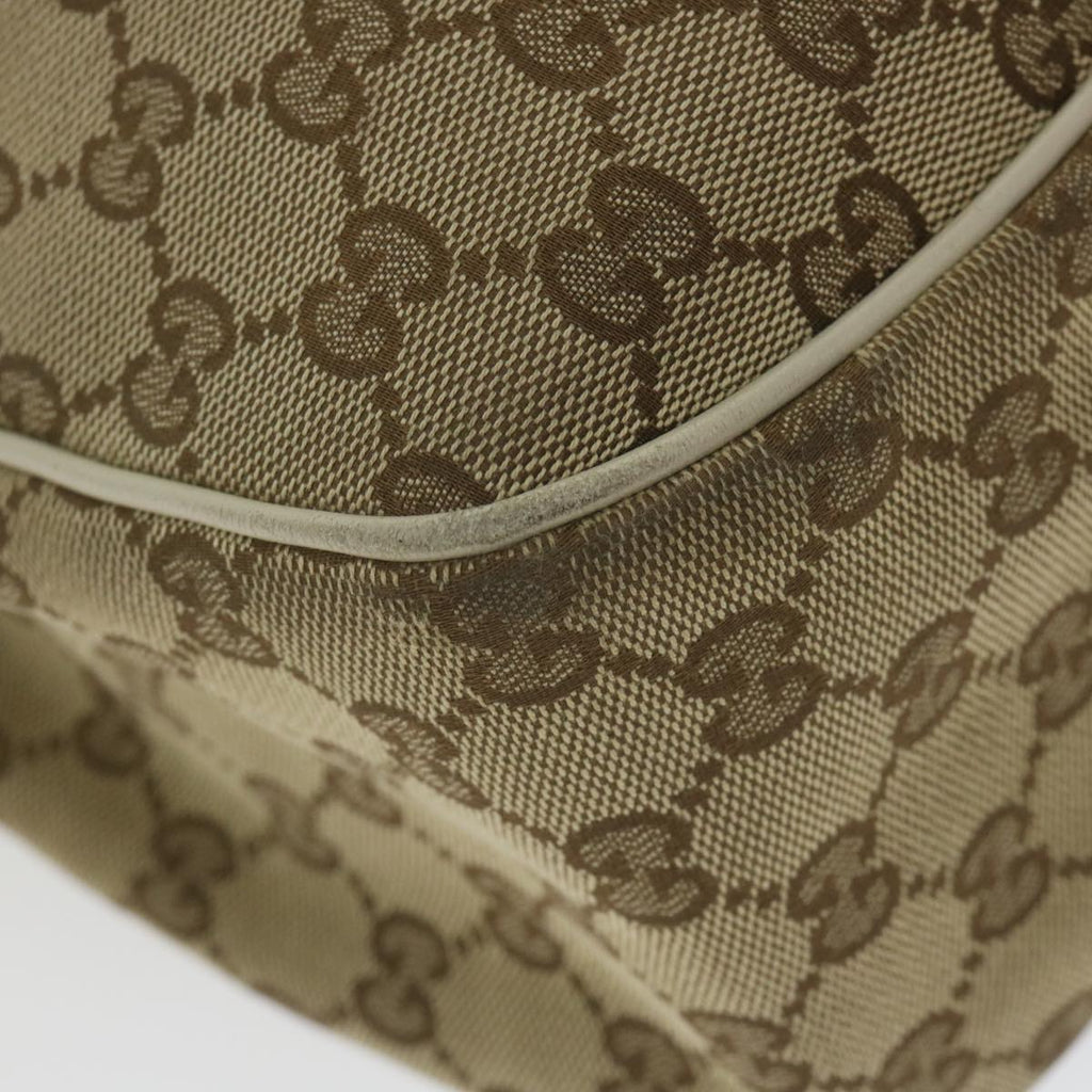 GUCCI GG Canvas Shoulder Bag Beige 296834 ti1339