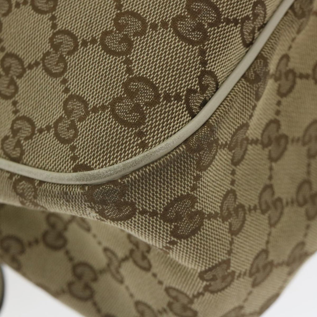 GUCCI GG Canvas Shoulder Bag Beige 296834 ti1339