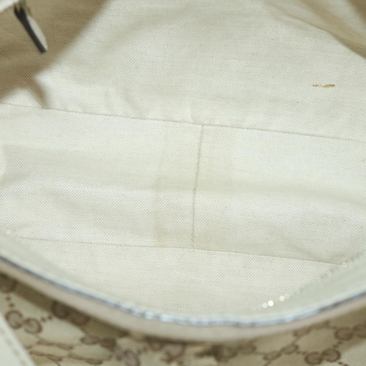 GUCCI GG Canvas Shoulder Bag Beige 296834 ti1339