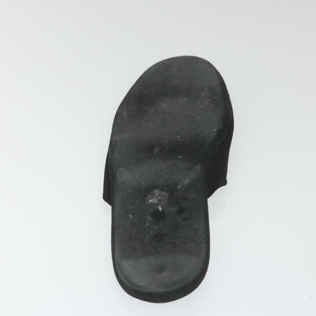 GUCCI Slipon Suede 41 Black ti1358