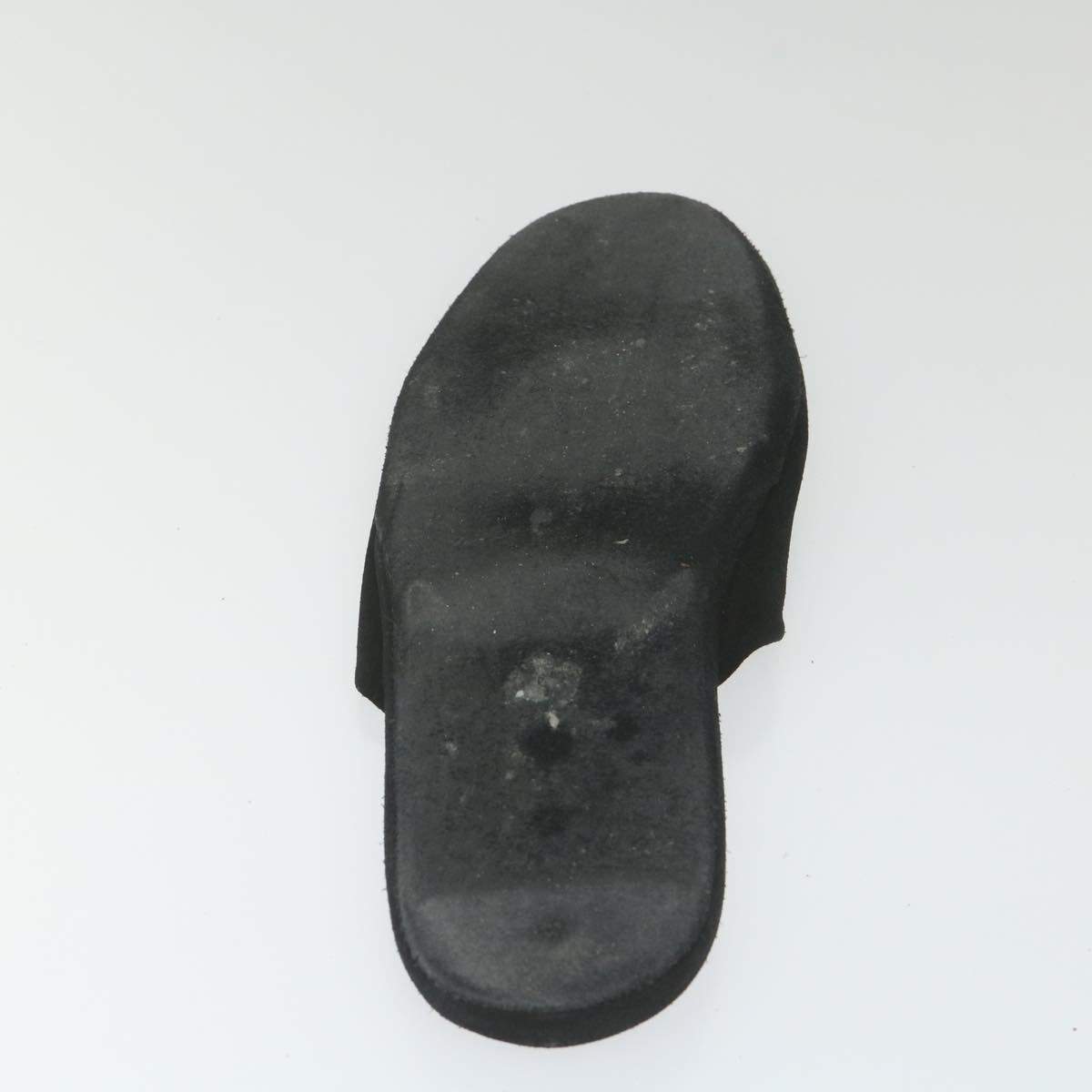 GUCCI Slipon Suede 41 Black ti1358