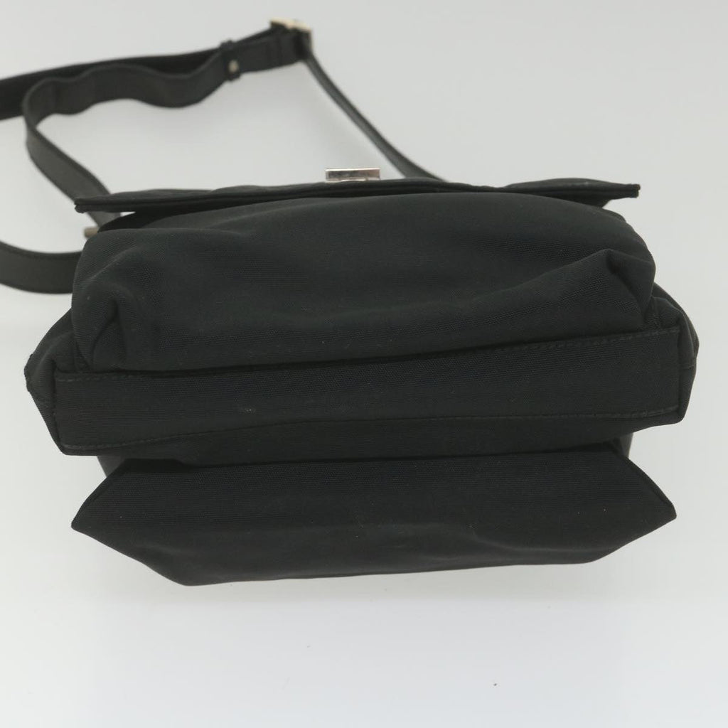 GUCCI Shoulder Bag Canvas Black 019 0336 002058 ti1359