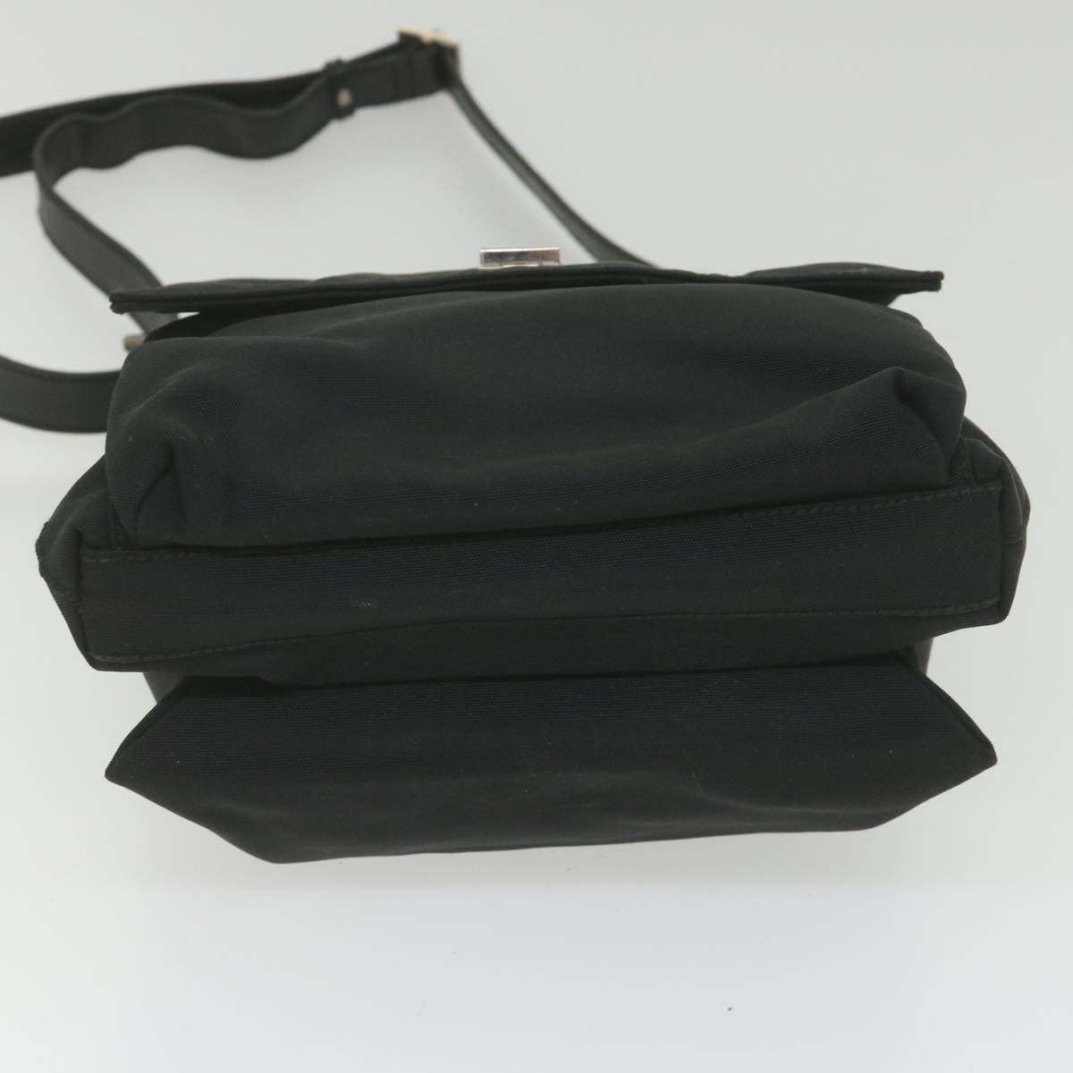 GUCCI Shoulder Bag Canvas Black 019 0336 002058 ti1359