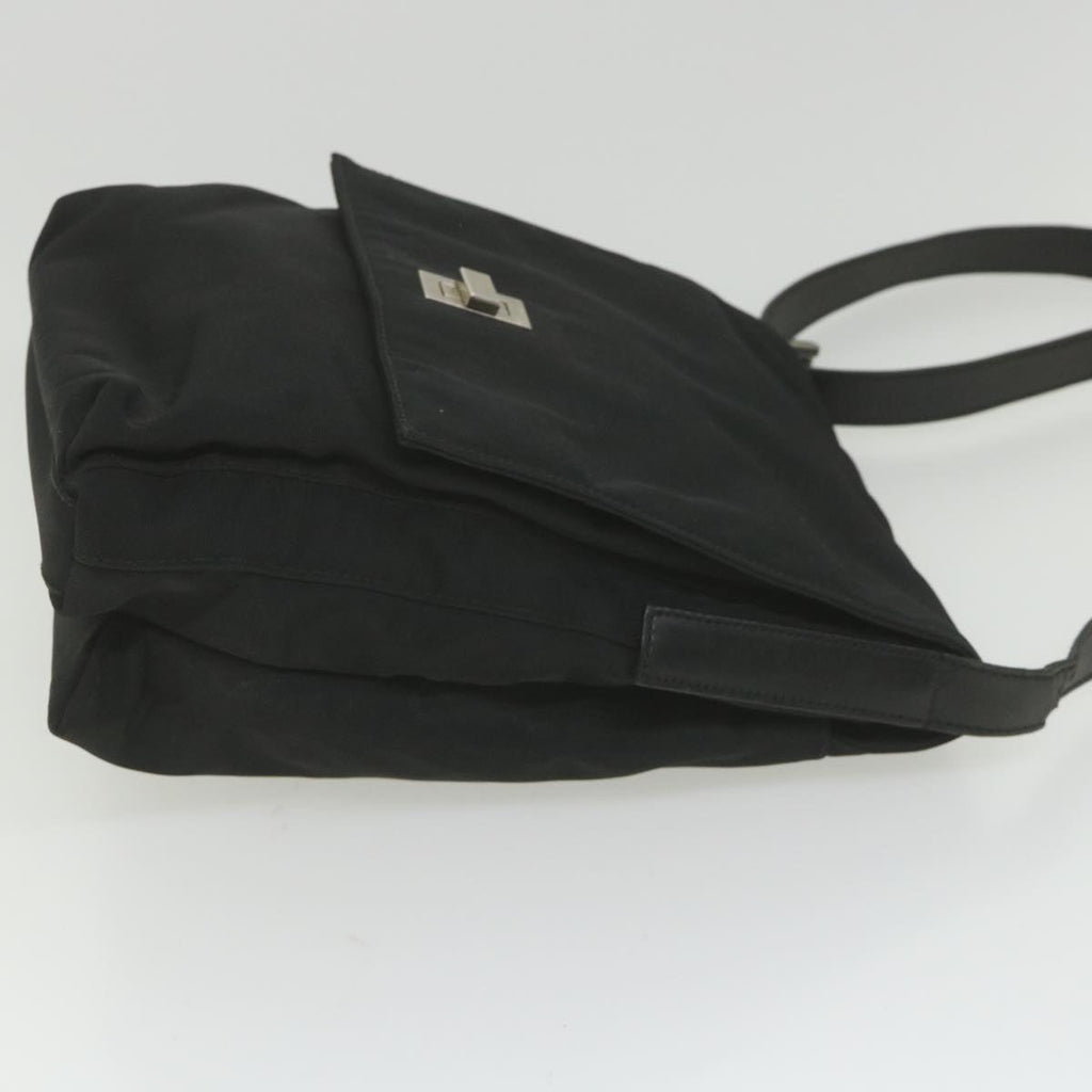 GUCCI Shoulder Bag Canvas Black 019 0336 002058 ti1359