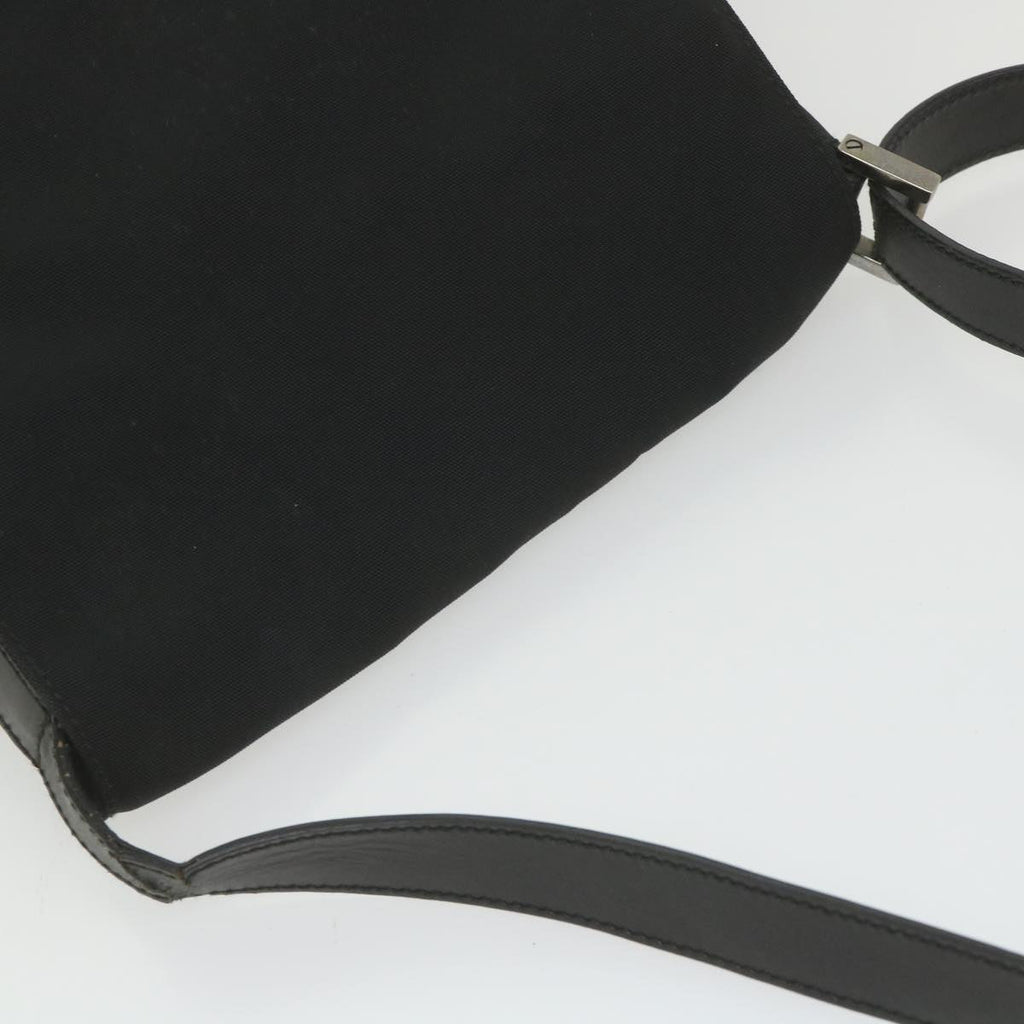 GUCCI Shoulder Bag Canvas Black 019 0336 002058 ti1359