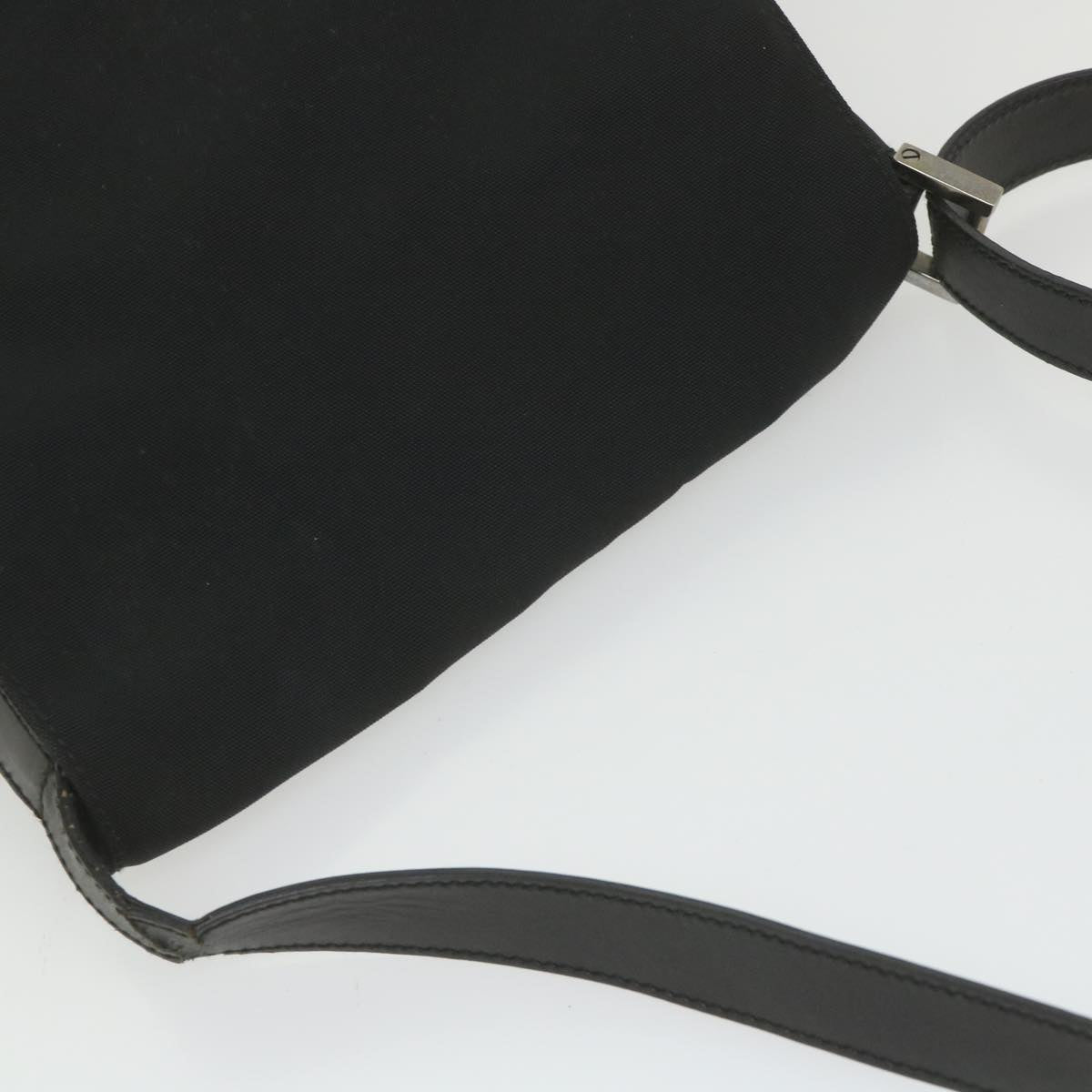 GUCCI Shoulder Bag Canvas Black 019 0336 002058 ti1359