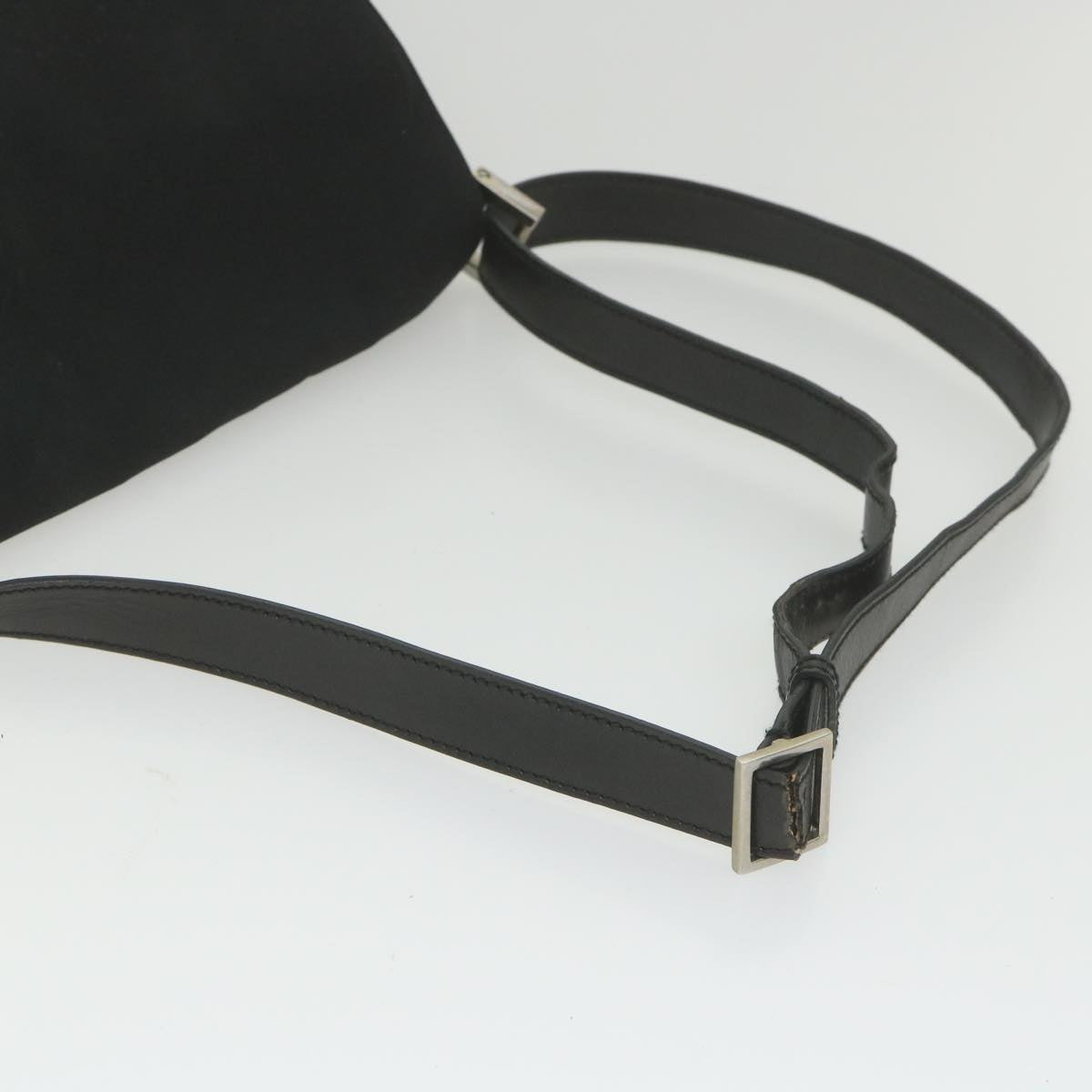 GUCCI Shoulder Bag Canvas Black 019 0336 002058 ti1359
