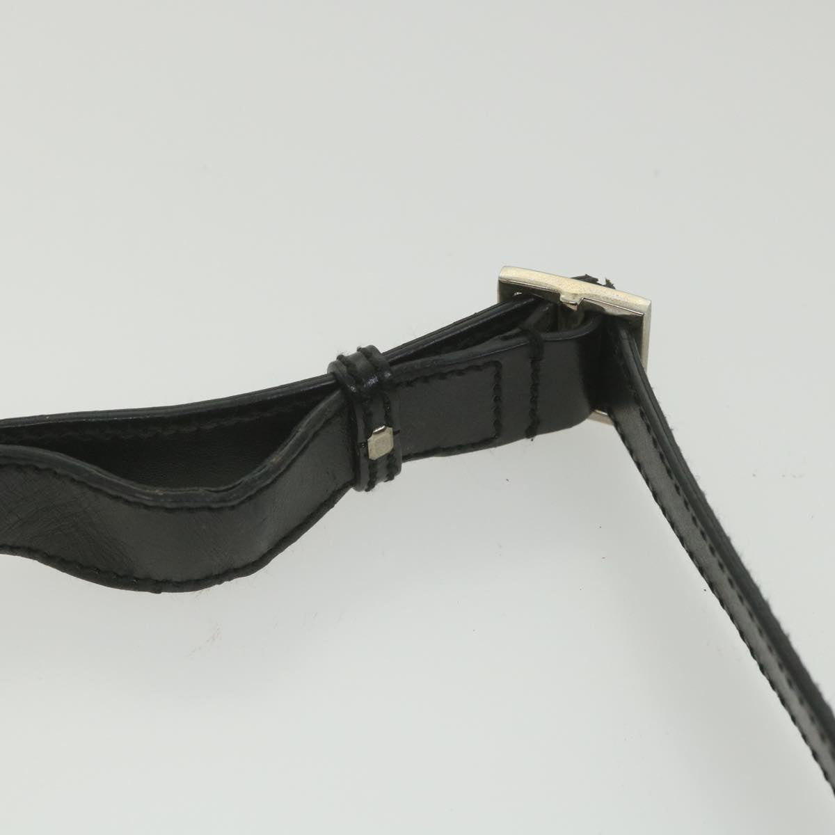 GUCCI Shoulder Bag Canvas Black 019 0336 002058 ti1359