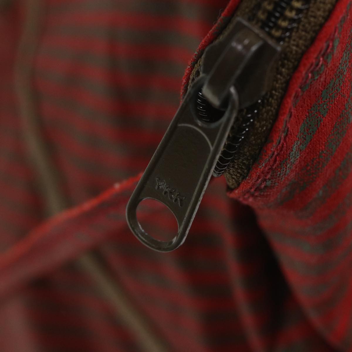 GUCCI Boston Bag Coated Canvas Red 89 19 001 ti1362