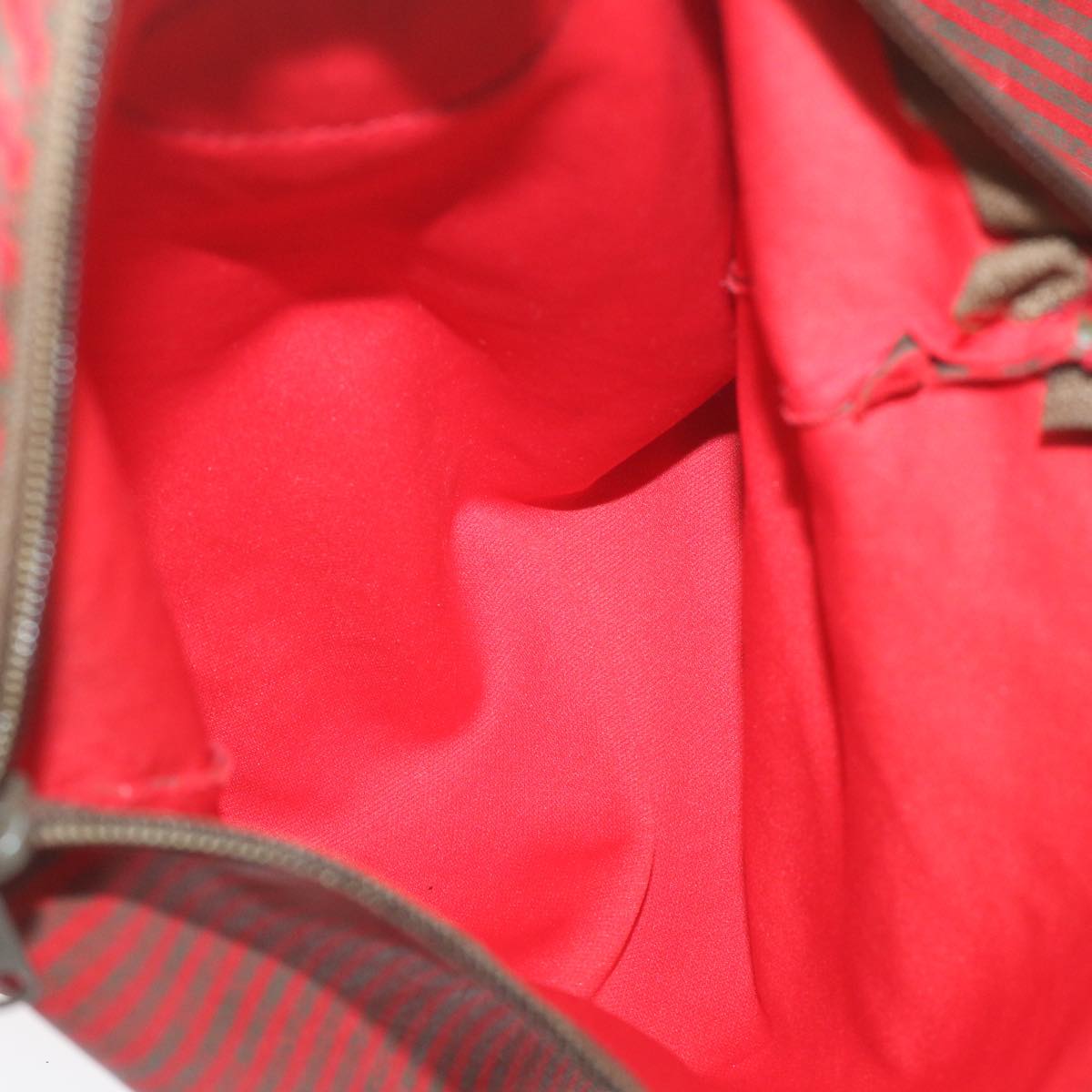GUCCI Boston Bag Coated Canvas Red 89 19 001 ti1362