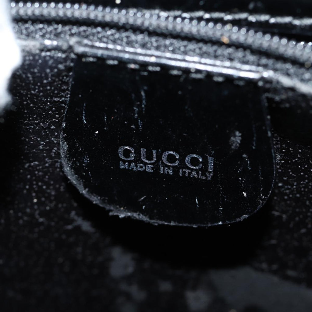GUCCI Bamboo Shoulder Bag Vinyl Clear 001 2058 1774 5 ti1677