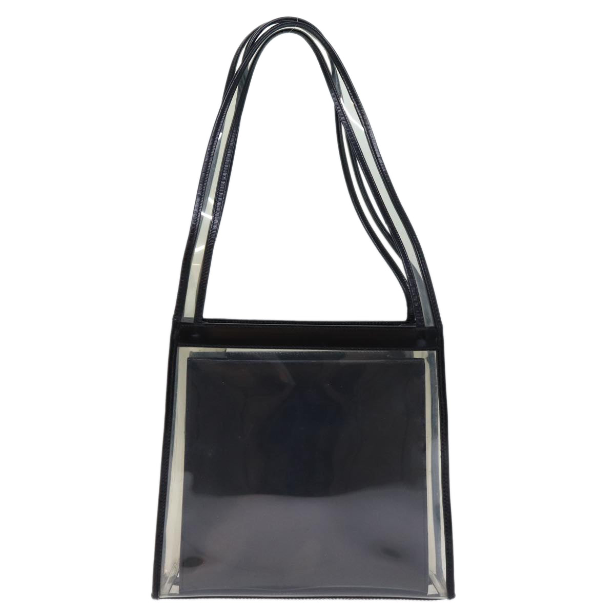 GUCCI Bamboo Shoulder Bag Vinyl Clear 001 2058 1774 5 ti1677